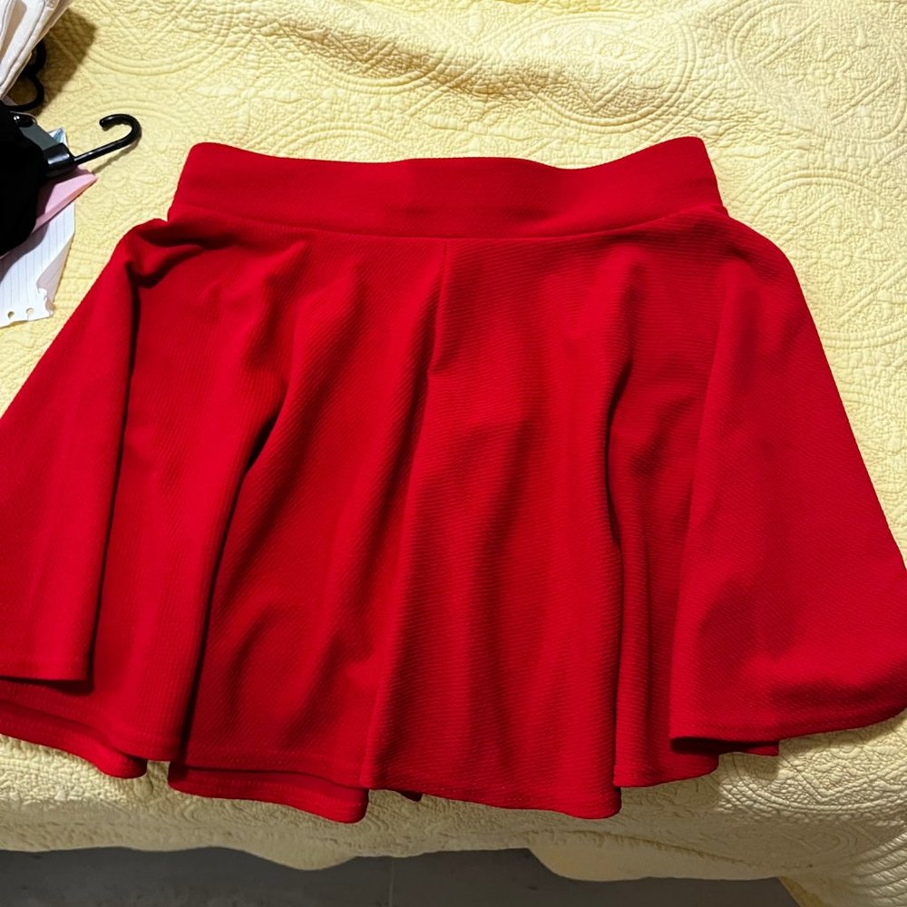 Urban CoCo Women's Basic Versatile Stretchy Flared Casual Mini Skater Skirt